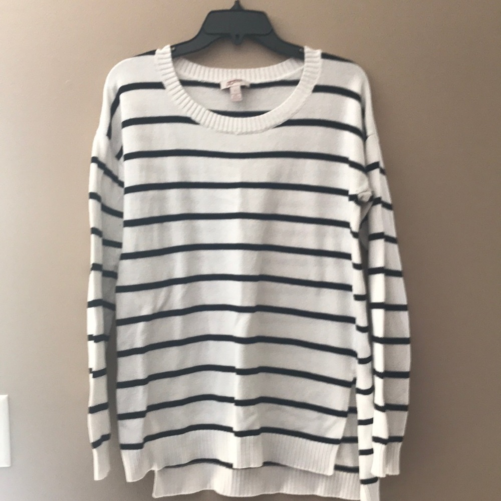 Arizona black and white long sweater